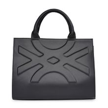 United Colors of Benetton Isabella Women Shopper Tote Handbag with Detachable Strap