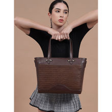 THE GUSTO Coffee Brown Ardor Tote 13