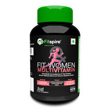Fitspire Fit Women Multivitamin with Immunity Tablet - Daily Health Supplement for Women- 60 Tablets