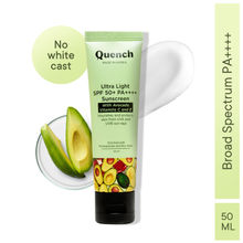 Vitamin E & Avocado Ultra Light SPF 50+ PA++++ Sunscreen for Glowing Skin