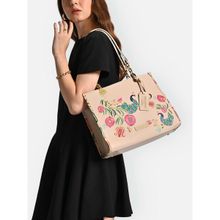Lavie X Payal Singhal Limited Edition Anarmor Women's Box Totebag Handbag (L)