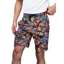 The Souled Store Men Official Superman Man of Steel Multi Performance Shorts