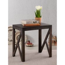 Metalsmith Elegant Grey Wooden Side Table (small)