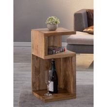 Metalsmith Wooden Open Storage Side Table (Medium)