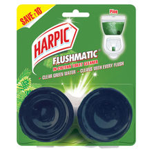 Harpic Pine Flushmatic - Pack Of 2