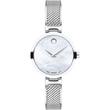 Movado Amika Analog MOP Dial Women Watch - 607361