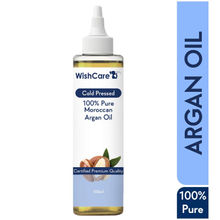 Wishcare 100% Pure Cold Pressed & Natural Hair Oil with Moroccan Argan