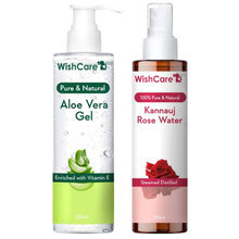 Wishcare Pure Aloe Vera Gel+ Rose Water
