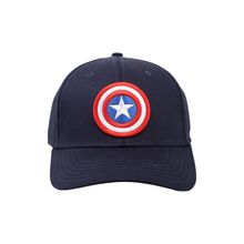 Free Authority Captain America Printed Blue Cap For Men