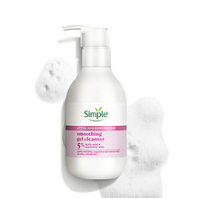 SIMPLE Active Skin Barrier Care with 5% AHA, Gel Cleanser for Gentle Exfoliation