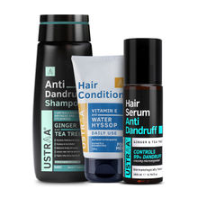 Ustraa Anti-dandruff Hair Serum, Anti-dandruff Shampoo & Hair Conditioner