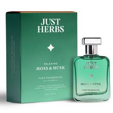 Just Herbs Relaxing Moss & Musk Eau De Parfum For Her