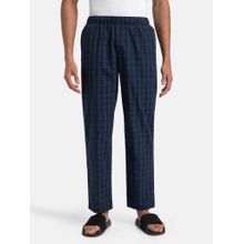 Jockey 9009 Men Cotton Woven Fabric Regular Fit Pyjama - Navy Blue
