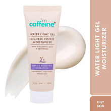 MCaffeine Oil-Free Coffee Face Moisturizer Gel with Hyaluronic Acid & Pro-Vit B5 for Deep Hydration