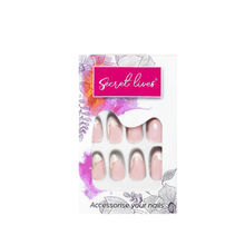 Secret Lives With Golden Glitter Design