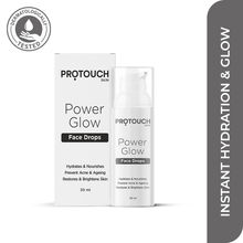 PROTOUCH Power Glow Face Serum - Non Sticky, Deep Hydrating Face Moisturiser with Korean Actives
