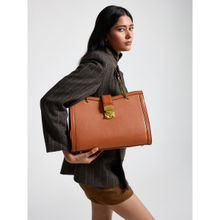 MIRAGGIO Brown Selena Tote Bag