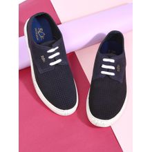 BUCKAROO RX1 Suede Leather Navy Casual Shoes