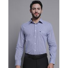 Cantabil Men Cotton Sky Blue Formal Full Sleeves Shirt