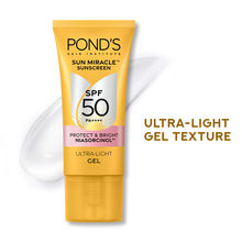 POND’S Sun Miracle SPF 50 PA+++ Crème Gel Sunscreen - Protect & Bright, With Niacinamide
