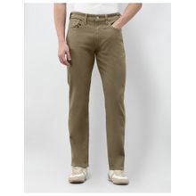 U.S. Polo Assn. Denim Co. Men Harold Slim Straight Fit Brown Jeans