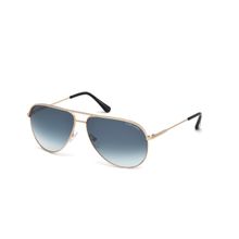 Tom Ford FT0466 61 29p Iconic Oval Shapes In Premium Metal Sunglasses