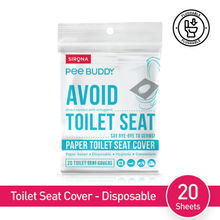 Sirona PeeBuddy Paper Toilet Seat Cover - 20 Seat Covers
