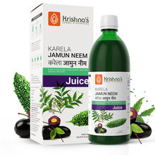 Krishna's Herbal & Ayurveda Karela Jamun Neem Juice