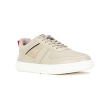Red Label Men Beige Lace-Up Sneakers