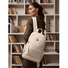Swiss Military Oasis 15.4 Laptop with Organizer and Bottle Holder, 15L Backpack - White
