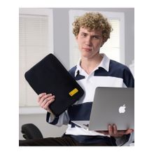 MOKOBARA The Aisle 14 inch Unisex Money Moves Black Laptop Sleeve Bag