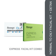 Raaga Professional De Tan With Kojic & Milk + Express Facial Kit Normal To Oily Skin