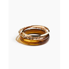 H&M Women Brown 3-Pack Bangles