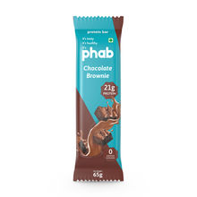 Phab Chocolate Brownie 21g Protein Bars (Pack of 6)