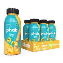 Phab Mango Magic 18g Protein Milkshakes (Pack of 6)