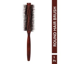 OROSSENTIALS Twirl Design Boar Bristles Round Hair Brush For Men And Women