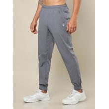 Technosport Men Grey Solid Relax Fit Sports Joggers With Technolite