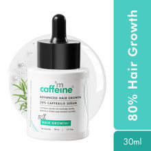 MCaffeine Advanced Hair Growth 20% Caffexil® Hair Serum With Keratin & Rosemary For 80% Hair Growth