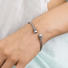 Teejh Inari Silver Oxidised Bracelet