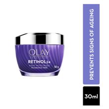 Olay Retinol Anti Ageing Night Cream For Youthful Looking Skin, No Irritation, Fragrance Free
