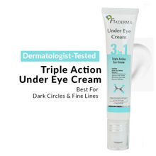 Fixderma Under Eye Cream Roll On for Dark Circles, Puffiness & Wrinkles with Peptides