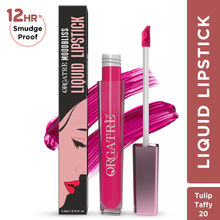 Orgatre Moodbliss Liquid Lipstick waterproof - 12Hr Stay, Non-Transfer Glossy Lipstick -Tulip Taffy