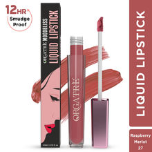 Orgatre Moodbliss Liquid Lipstick waterproof - 12Hr Stay, Non-Transfer Glossy Lipstick -Tulip Taffy