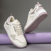 Red Tape Women Colorblocked Purple Lifestyle Sneakers