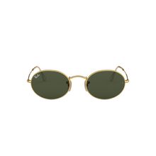 Ray-Ban 0RB3547 Green Icons Oval Sunglasses (51 mm)