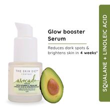THE SKIN DIET COMPANY Avocado Milky Glow Serum for Even Skin Tone with Hyaluronic Acid for Dull Skin