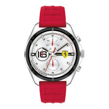 Scuderia Ferrari Speedracer 0830783 Silver Dial Analog Watch For Men