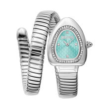 Just Cavalli Turquoise Dial Women Analogue Watch JC1L249M0015