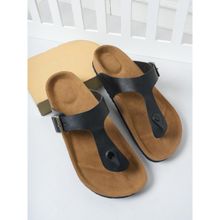 MOZAFIA Everyday Men's Flat Sandals Black