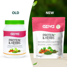 OZiva Protein & Herbs for Women with Multivitamins for Metabolism, Skin & Hair (Vanilla Almond)